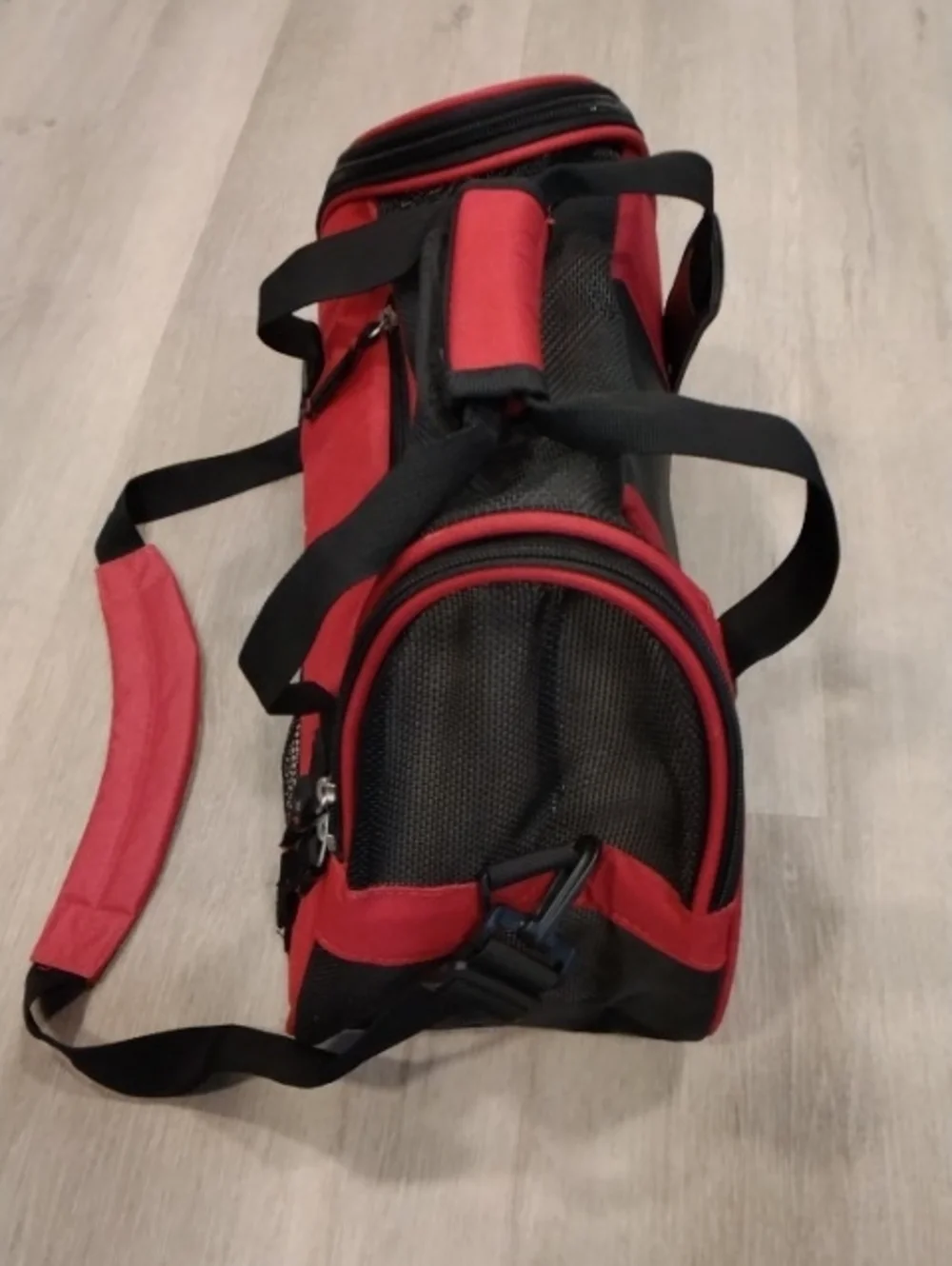 Soft Sided Nylon & Mesh Pet Carrier -Pink
